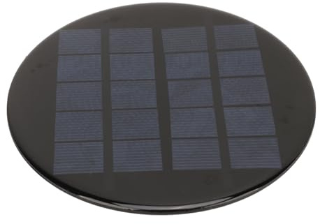 Mini-Solarpanel rund 1,1W 5V 120mm mit 3,7V Batterie für Polysilicon Solarzellen-Modul tragbare und effiziente Lösung der Energie-Lösung