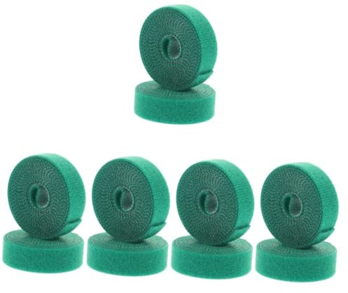 Sosoport 5 Sätze Pflanzen Garten Klebeband Samen Pflanzenband Pflanzenschnur Zweiseitiges Klebeband Gras Wiederverwendbar Fix Im Freien Kabel Schnur Für Pflanzen Green Nylon 2 Stück * 5