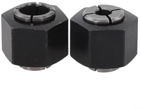 Lot de 2 pinces de défonceuse en métal pour modèles de routeur courants