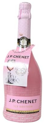 J.P. CHENET Ice Rosé Schaumwein aus Frankreich Flasche 75 cl. 4er Pack