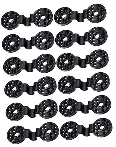 JOINPAYA 50 Piezas Clips de Fijación para Tela Sombreadora de Clips de Reutilizables para Redes de Protección de Plantas Antipájaros y Pantallas de Privacidad Instalación Resistente y
