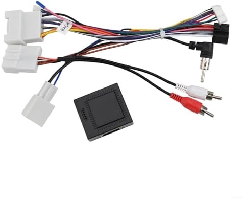 Radio-Adapter-Set mit CAN-Bus-Decoder für Toyota-Modelle, unterstützt Android-Auto-Plattformen