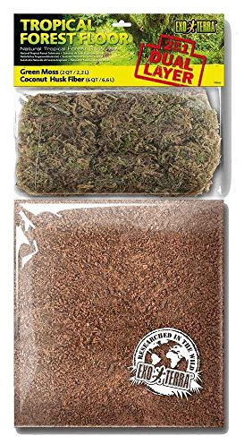 Exo Terra Tropical Forest Substrate ,brown,8.8 L