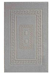 Dalila Casa Tappeto Bagno Torino (Grigio, Mis. 60x120 cm)