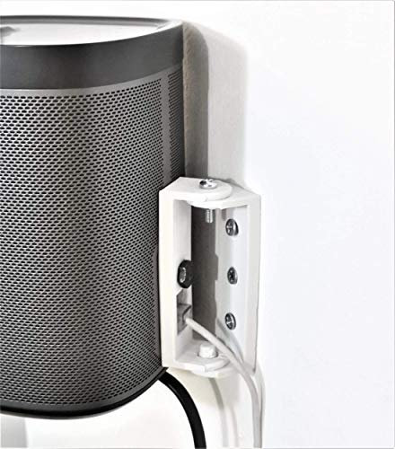 3D Cabin Support mural pivotant réglable compatible avec Sonos Play 1 (Blanc)