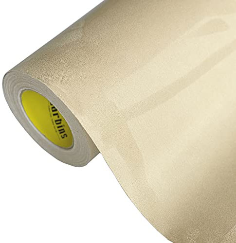 folimac Mikrofaserstoff Folie Selbstklebende Wildleder Optik Autofolie Innenraum Stretch Dehnbar Stoff Velours 36,00€/m² (Elfenbein - Ivory, 50x142cm)