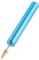 Leder Craft Edge Dye Roller Pen Applikator, Edelstahl Oberkante Dye Roller, Leder Handwerk Ölgemälde Messing Roller DIY Kantenbehandlung
