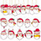 SEPGLITTER 20Pcs Christmas Diamond Art Painting Tags Xmas Gift Tags DIY Diamond Art Painting Ornament Handmade Christmas Tree Decor Pendant for Holiday Festive Gift Wrapping Party Favors
