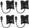 EXLECO 4 Stücke Montagekissen Hebekissen Pumpkissen Air Pump Wedge Luftkissen Montage Spreizkissen Pneumatikspanner für Tür Fenster Installation und Wohnmobilausstattung