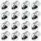 16x Radmuttern M12x1,5 Kegel für Alufelgen Rad Muttern Kegelbund SW19