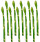 BESPORTBLE 10 Stücke Künstliche Spargel Grüner Spargel Deko Foto Requisiten Gemüse Realistische Spargelpflanzen Künstliche Gemüse Modell Lebensmittel Display 10Pcs