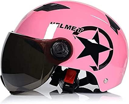 AOOPOO Aperto Caschi Da Moto Portatile Jet Casco Scodella ECE Omologato Retrò Motociclo Aperto Faccia Casco Donna Uomo Scooter Casco Per Moto,Adult Cruiser Chopper Mezzo Casco ,54-60CM