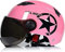 AOOPOO Aperto Caschi Da Moto Portatile Jet Casco Scodella ECE Omologato Retrò Motociclo Aperto Faccia Casco Donna Uomo Scooter Casco Per Moto,Adult Cruiser Chopper Mezzo Casco ,54-60CM