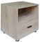 URBNLIVING Oak Wooden Bedroom Furniture Cabinet Chest of Drawers Dressing Table Wardrobe - 1 Draw Cabinet
