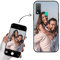 Yoedge Personalisierte Handyhülle für Huawei P smart 2020 4G Hülle Selbst Gestalten mit Eigenem Foto Bild Text Personalisiert Case Geschenk Schutzhülle Schwarz Cover für Huawei P smart 2020 4G 6,21
