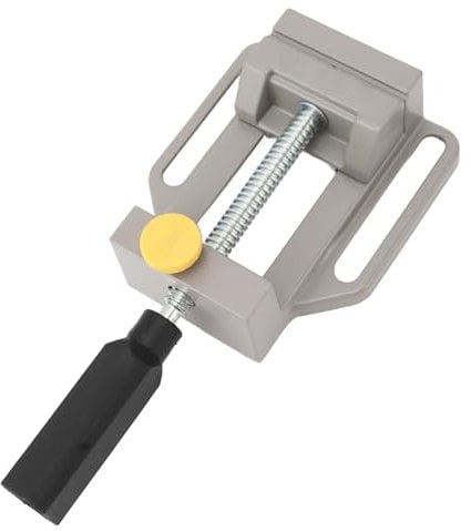 Kleiner Bohrmaschinen-Schraubstock, Aluminiumlegierung, Schnellspanner-Schraubstock, Multifunktionale Elektrische Halterung, Bohrmaschinenklemme für DIY-Schnitzbohrmaschinen