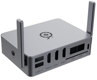 Generic Orange Pi 5 Plus Metall-Schutzhülle, Gehäuseschutz für Single-Board-Computer, Orange Pi 5 Plus kompatibel