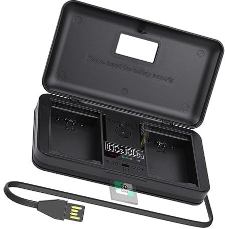 LP-E12 Type-C Samrt Charger for Canon LPE12 LC-E12 EOS-M EOS M M50 M50II M10 M100 M200 100D Rebel SL1 Kiss M M2 X7 PowerShot SX70 HS camera