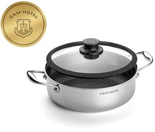 Gam'hotel - Sautoir 28cm 'black cube' antiadhésif induction