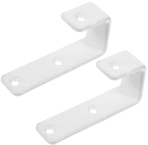 BUGUUYO 1 Satz Gummierter Leiterhaken Mikroschräge Leiterhaken Kleiderbügel J Heavy Duty home organization homeorganisation Umspritzen Kinderbett schweres Bett Halterung eiserne Leiter