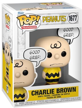 Funko Pop! Animation: Peanuts - Charlie Brown - Cb Gg - Classic Peanuts - Vinyl-Sammelfigur - Geschenkidee - Offizielle Handelswaren - Spielzeug Für Kinder und Erwachsene - Cartoons Fans