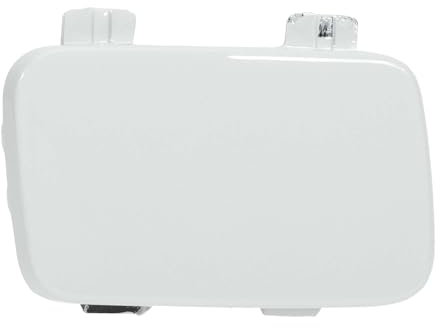 A ABSOPRO Copertura Gancio di Traino Anteriore Destro Copertura Gancio Traino Tappo Bianco Puro Adatta per BMW Serie 1 E81 E87 2007-2011 No.51117201202 - Confezione da 1