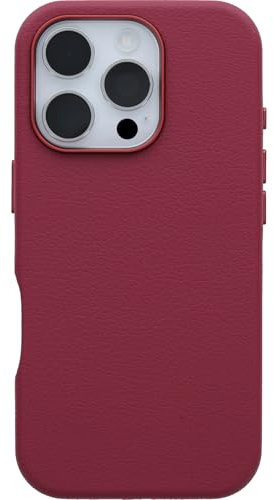 OtterBox iPhone 16 Pro Symmetry Series Cactus Leather for MagSafe - Foxberry Pink