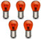 SOFOC 1156 BA15S P21W Clignotant Feux De Freinage Feux De Recul Pour Voiture/Moto S25 Ampoule 24V 21W Jaune 5Pcs