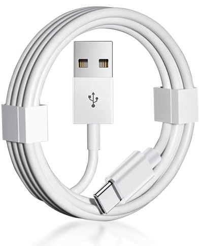 KiwiBird Cable carga USB a USB C Carplay cargador tipo c para coche compatible con iPhone 16 15 Pro Max Plus, iPad Air Pro iPad mini 6, Android auto, movil Galaxy S24 S23, cabo trenzado nylon 1m
