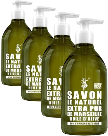 Savon Le Naturel Liquide Olive 500ml (Lot de 4)