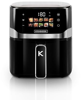Kitchencook - Airmed55led - Friteuse à Air - 5,5l - 10 Programmes - écran Led