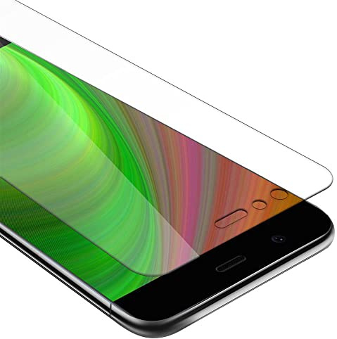 Cadorabo Panzer Schutz Glas für Huawei P10 - Schutzfolie in Ultra-Klar Hüllen freundlich - Gehärtetes (Tempered) Glas Dipslayschutz Folie in 9H Härte Anti Kratzer