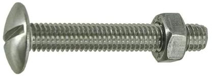 boulon poelier 8x60 inox A2, 4p