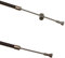 MOTOFLEX Bowdenzug Kupplung ; Kupplungszug - schwarz - passend für Simson S51, S53, S70, S83