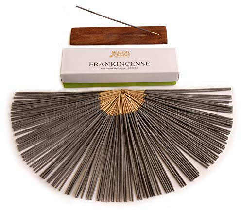 Weihrauch Premium Natürliche Weihrauch-Geschenkbox mit Räuchergefäß, wenig Rauch, 100% natürlich, kein chemisches Eintauchen