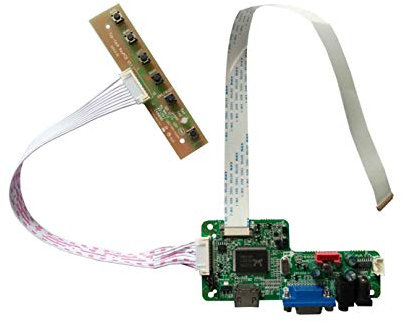 NJYTouch RTD2556 V3.0 HDMI VGA LCD Controller Board Kit für B156HAN01.1 B156HAN01.2 B156HTN03.0 11,6 Zoll 13,3 Zoll 14 Zoll 15,6 Zoll 1920 x 1080 30 Pin eDP LCD Bildschirm