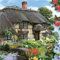 20 Servietten Traumhaftes Landhaus | Garten | Sommer | Tischdeko 33x33cm
