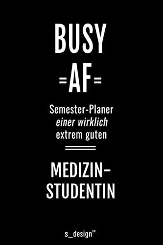 Studienplaner / Studienkalender / Studenten-Kalender 2020 / 2021 für Medizin-Studenten / Medizin-Studentin: Semester-Planer / Uni-Kalender von Oktober 2020 bis Oktober 2021