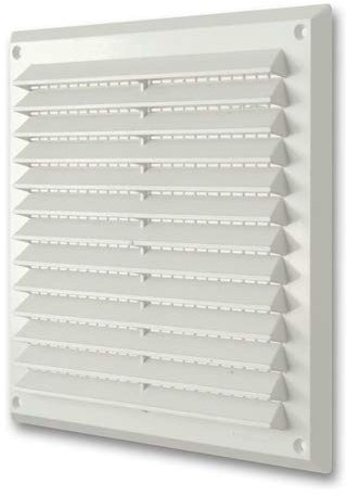 Hongu Griglia d'Aria Ventilazione 20x20Cm Applicazione a Parete soffitto aerazione ABS