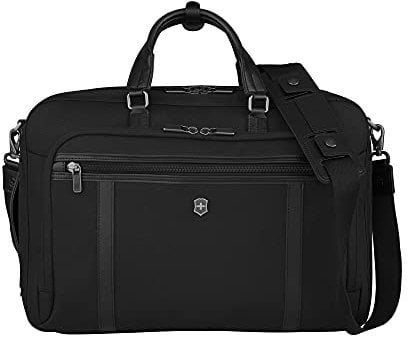 Victorinox Werks Professional Cordura 2-in-1 Laptop Bag, Laptop-Tasche/Rucksack, 32 x 45 x 18 cm, Schwarz
