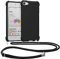 kwmobile Hülle kompatibel mit Apple iPod Touch 6G / 7G (6. und 7.Generation) - Cover mit Kordel zum Umhängen - Silikon Schutzhülle Schwarz