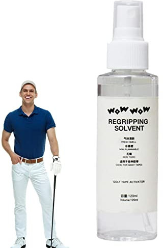 Grip Solvent for Golf Clubs | Golf Clubs Regripping Solvent Solution | Golf Regripping Solvent for Quick and Easy Regripping of Golf Clubs