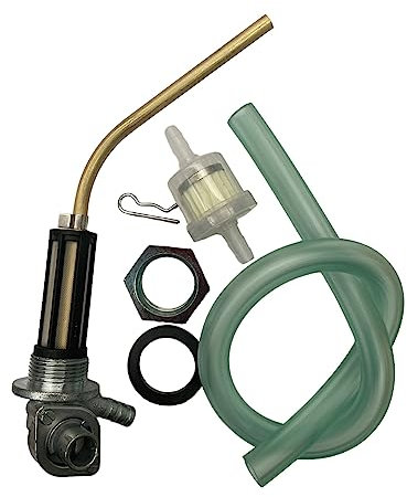RUBINETTO BENZINA VESPA 50 SPECIAL N L R 125 PRIMAVERA ET3 CON -TUBO-FILTRO CON RISERVA