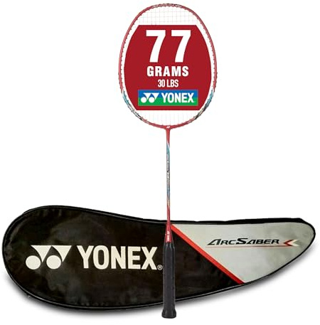 Yonex Badmintonschläger Arcsaber 73Light Rubinrot G4 5U