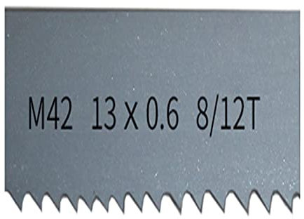 BomDog Bandsägeblätter, M42 Bimetall-Bandsägeblätter 13 Mm Bandsägeblatt Zum Schneiden Von Hartholz Und Metall/8-12T/1826Mm