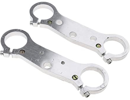 QccHieUs 2X Tés de Fourche Avant Abaissés pour Mini Cross 47cc 49cc