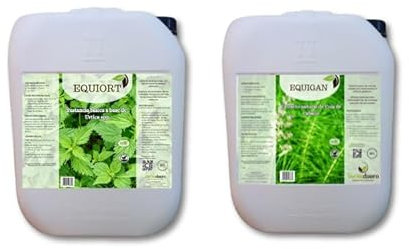 Purín de ortiga + cola de caballo. Pack de extractos vegetales. (Pequeño (10L))