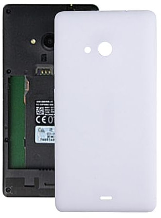 Ersatz-Akkudeckel für Microsoft Lumia 535, Akku-Rückseite, kompatibel mit Microsoft Lumia 535 (weiß)