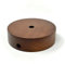 ORION LIGHTSTYLE Baldachin Abdeckung (Ø 100 mm), Höhe 30 mm, Deckenbaldachin für Hängeleuchte, Holz dunkel