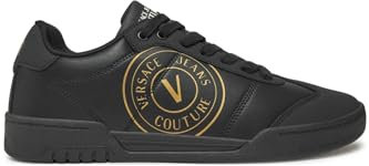 VERSACE JEANS COUTURE Herren Brooklyn Sneaker Black 42 EU
